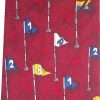 Men's tie Cutter and Buck tie Neck wear 100% Silk Tie New Silk Tie Made in USA