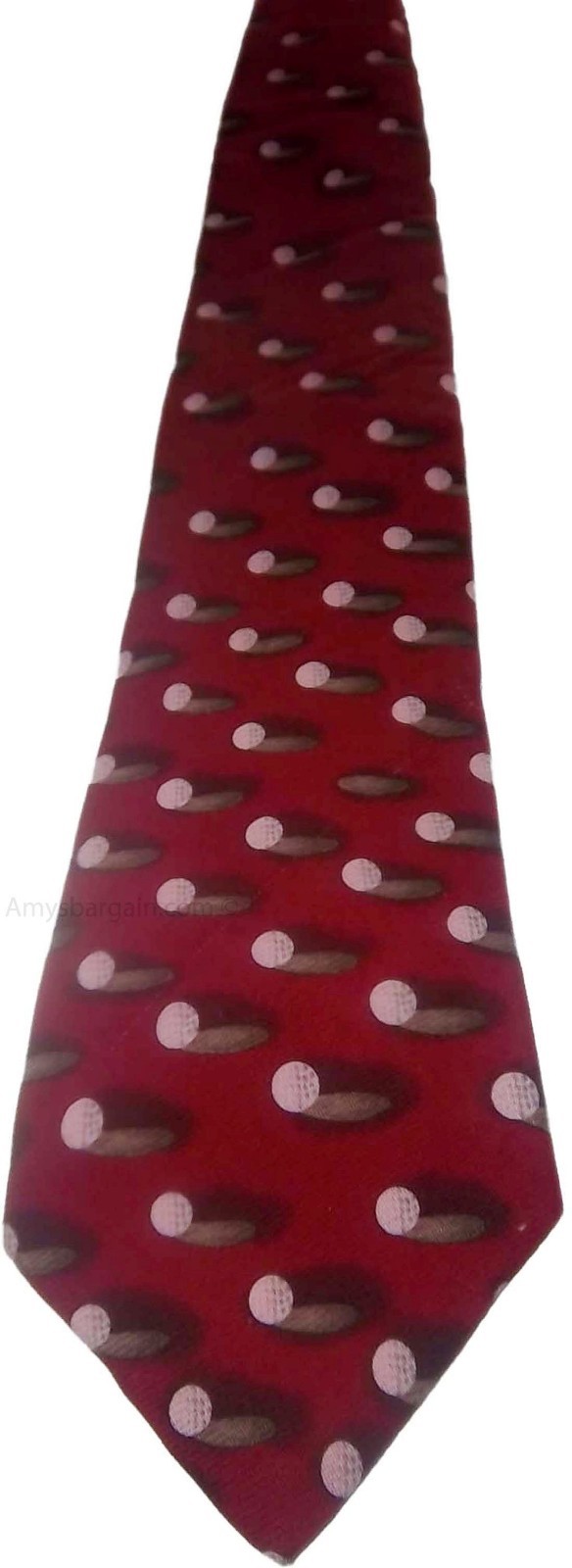 Men's tie, Designer ties Cutter & Buck tie 100% Silk Tie Neck wear Made in USA - Image 5