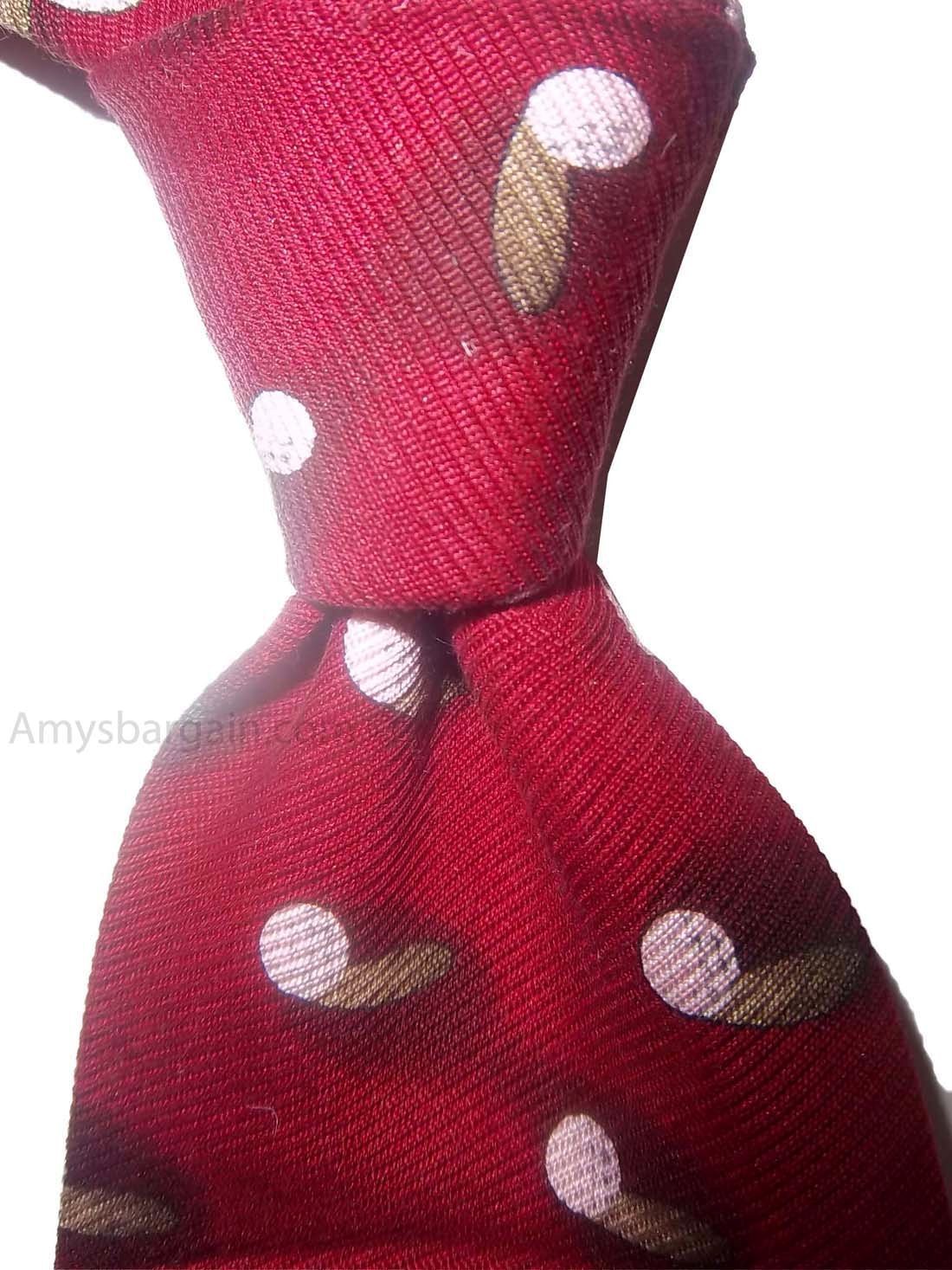 Men's tie, Designer ties Cutter & Buck tie 100% Silk Tie Neck wear Made in USA - Image 7