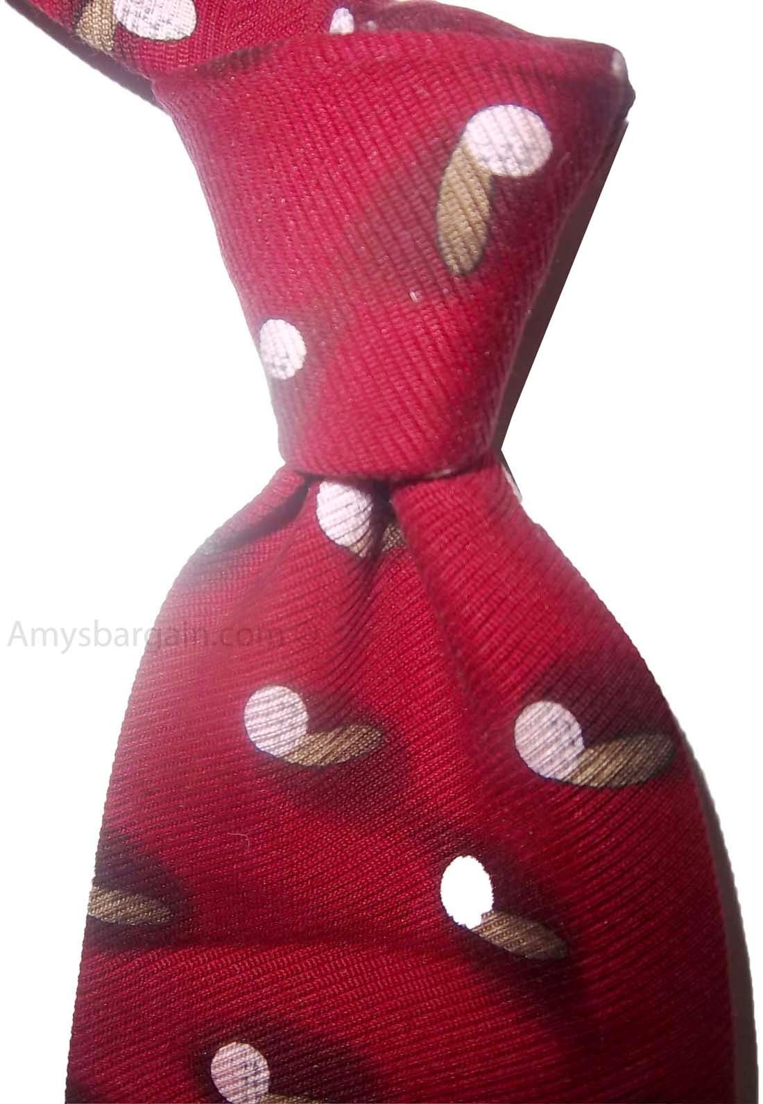 Men's tie, Designer ties Cutter & Buck tie 100% Silk Tie Neck wear Made in USA - Image 8