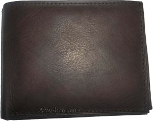 Men's wallet. 2-in-1 Genuine Leather man's wallet 3 ID case 3 billfold ID wallet - Image 6