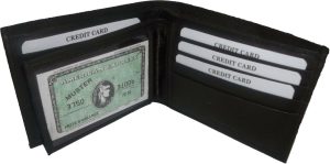 Men's wallet. 2-in-1 Genuine Leather man's wallet 3 ID case 3 billfold ID wallet - Image 8