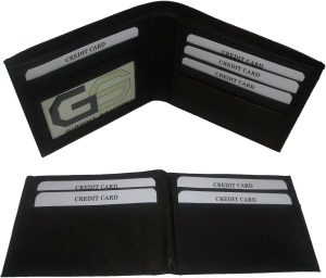 Men's wallet. 2-in-1 Genuine Leather man's wallet 3 ID case 3 billfold ID wallet - Image 9