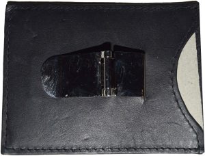 Money Clip, Leather Credit card ID money clip, wallet with magnetic money clip 1 - Image 6