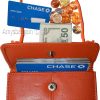 New Business card case, card holder w/ neck string, fifty business IDs card bnwt