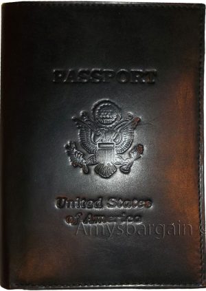 New Lambskin USA Leather passport Holder wallet credit card case ID holder BNWT - Image 11