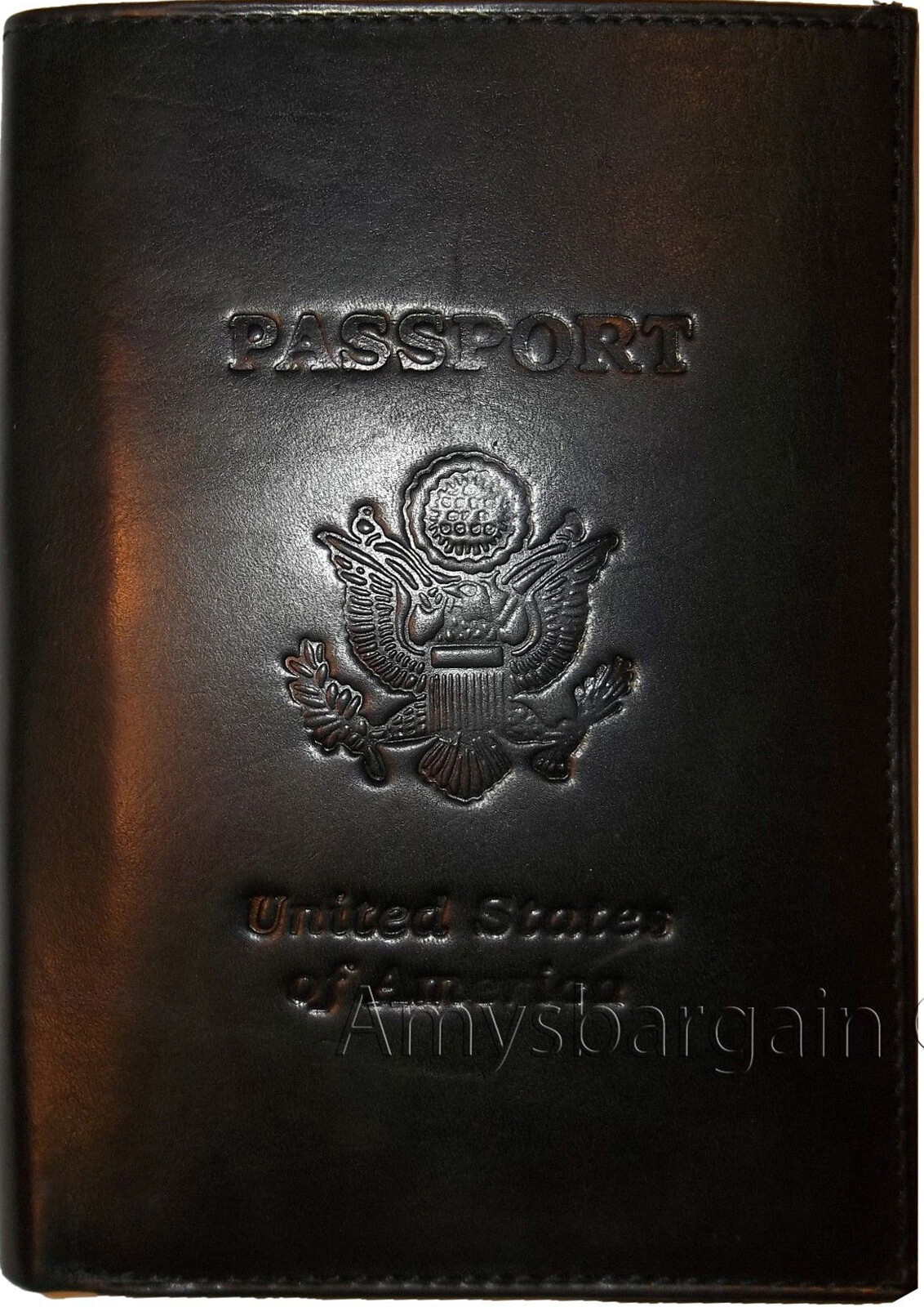 New Lambskin USA Leather passport Holder wallet credit card case ID holder BNWT - Image 9