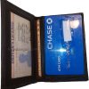 New Leather Business and Credit card case Card holder with 3 card slots/3 IDs BN