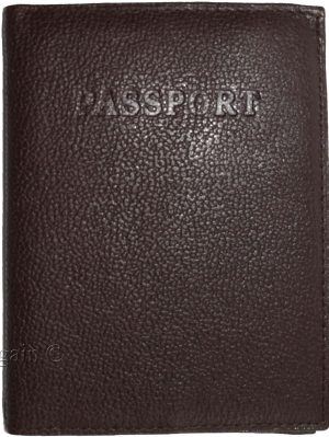 New Leather passport cover, Brown Unbranded international leather passport case* - Image 13