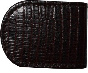 New Lizard printed leather money clip, Unbranded money clip Currency holder new - Image 9