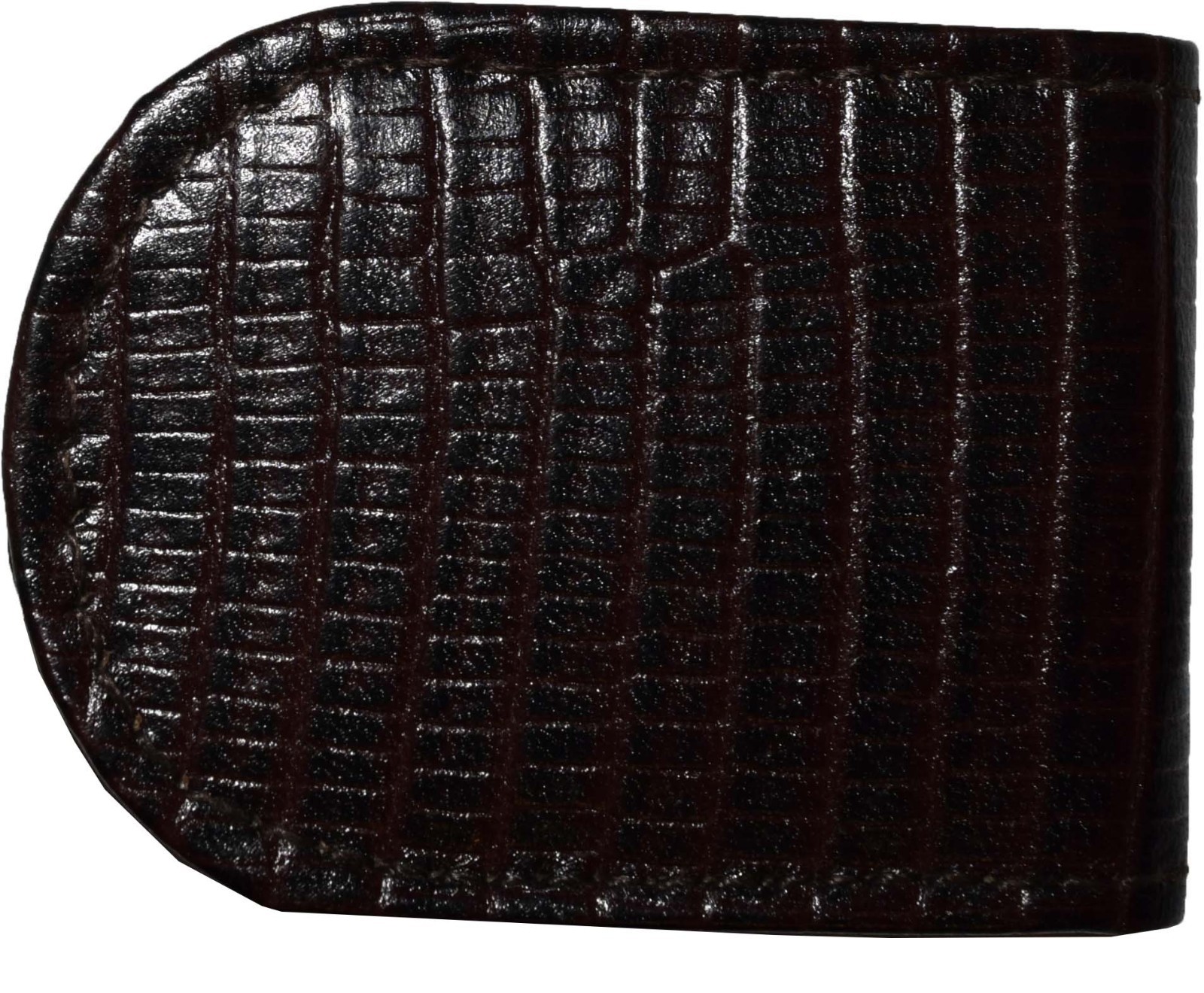 New Lizard printed leather money clip Unbranded money clip Currency holder new - Image 9