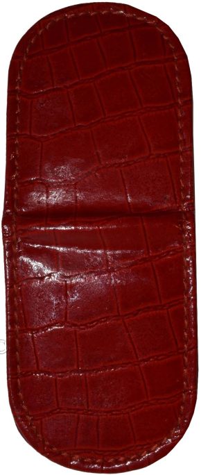 New Red Crocodile printed leather money clip, Clip money, currency holder new - Image 10