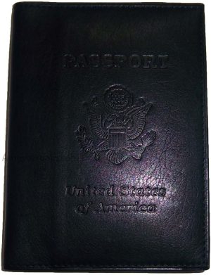 New USA Leather Passport cover Credit ATM Card holder passport / card case bnwt - Image 5