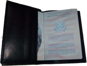 New USA Leather Passport cover Credit ATM Card holder passport / card case bnwt - Image 8