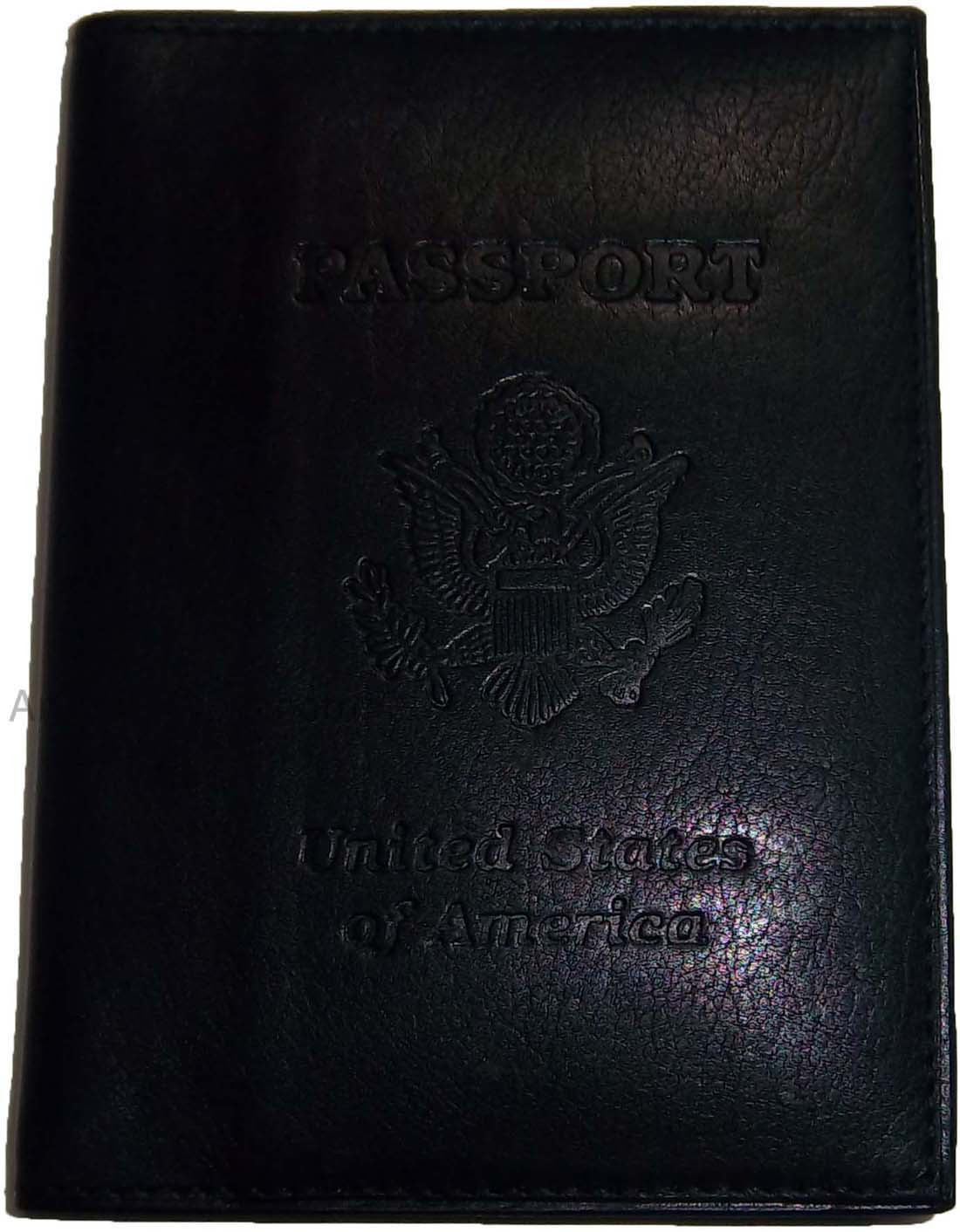 New USA Leather Passport cover Credit ATM Card holder passport / card case bnwt - Image 9