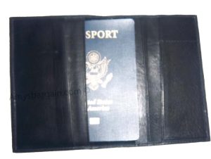 New USA Leather Passport cover Credit ATM Card holder passport / card case bnwt - Image 10