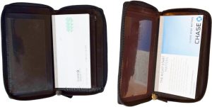 New Zip Around checkbook wallet with tub 14 credit card zip change purse ID new - Image 4