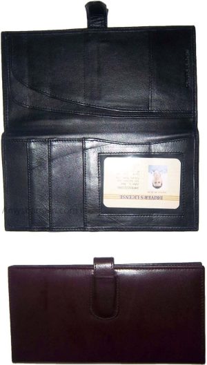 New women/men's document organizer passport ID airline ticket checkbook ATM card - Image 7