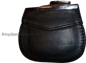 New women's leather framed change purse coin bag ladies wallet mini purse BN - Image 3