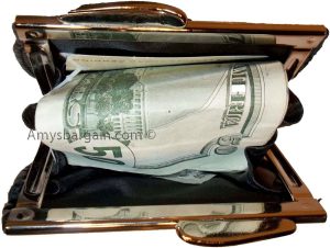 New women's leather framed change purse coin bag ladies wallet mini purse BN - Image 4