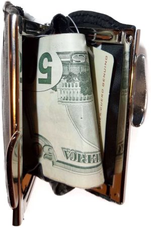 New women's leather framed change purse coin bag ladies wallet mini purse BN - Image 6