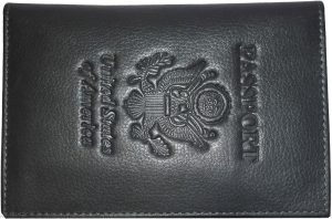 RFID passport case, Genuine leather passport cover U.S. leather passport holder - Image 3