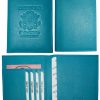 RFID passport case genuine leather passport cover USA leather passport holder