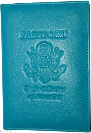 RFID passport case genuine leather passport cover USA leather passport holder - Image 4