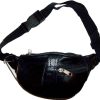 Small leather waist pouch waist bag leather bag fanny pack up to 38 adjustable