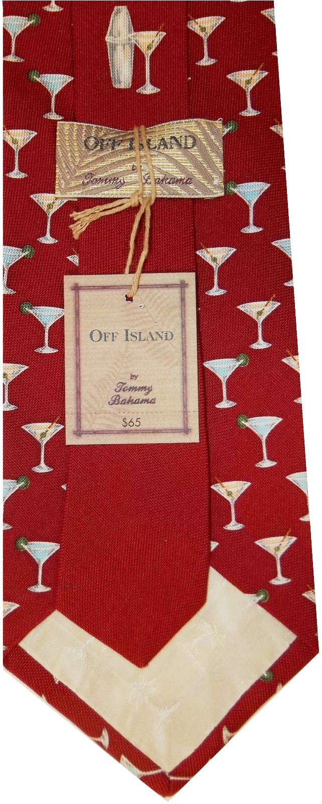 TOMMY BAHAMA Tie: Man's tie. 100% Silk Man’s Neck wear made in USA Cravat Br New - Image 11