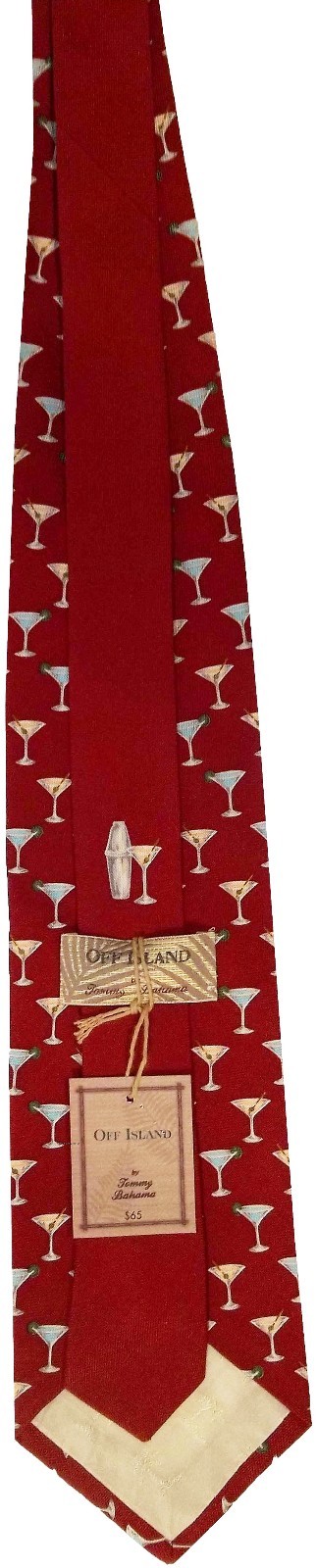 TOMMY BAHAMA Tie: Man's tie. 100% Silk Man’s Neck wear made in USA Cravat Br New - Image 12