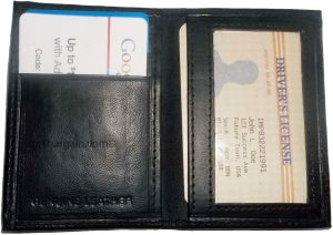 Slim leather Business Credit Card ID card picture Holder business card ID case - Image 14