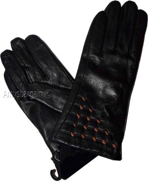 Women's Gloves Leather Dress Gloves Warm Winter Leather Gloves - Image 25