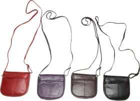 Woman's Leather handbag purse leather bag natural grain purse New swing bag