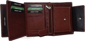 Women's Compact Wallet, Bi-fold wallet unbranded 3 ID wallet change purse Br new - Image 8