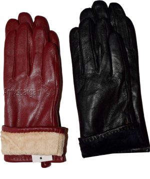 Women's Gloves Leather Dress Gloves Warm Winter Leather Gloves - Image 12