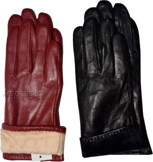 Women's Gloves Leather Dress Gloves Warm Winter Leather Gloves - Image 21
