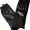 Women's Gloves Size (M) Leather Dress Gloves Warm Black Winter Leather Gloves