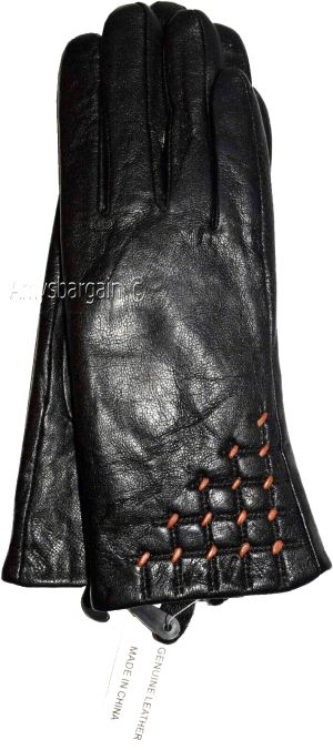 Women's Gloves Size (M) Leather Dress Gloves Warm Black Winter Leather Gloves - Image 12