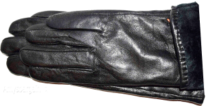 Women's Gloves Size (M) Leather Dress Gloves Warm Black Winter Leather Gloves - Image 6