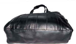 Women's leather tote bag purse new carry on bag black leather shopping tote bag - Image 4