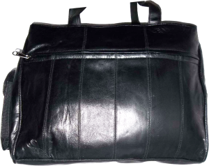 Women's leather tote bag purse new carry on bag black leather shopping tote bag - Image 5