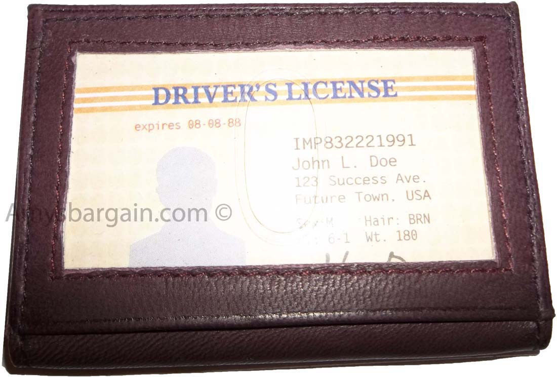business card case leather business credit card case leather case new case - Image 3
