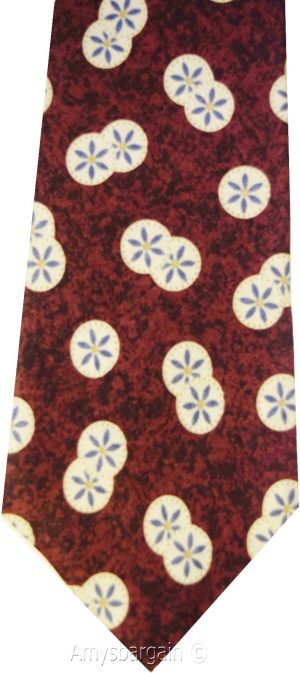 guess neck tie 100% silk tie neck wear made in USA new designer tie - Image 12