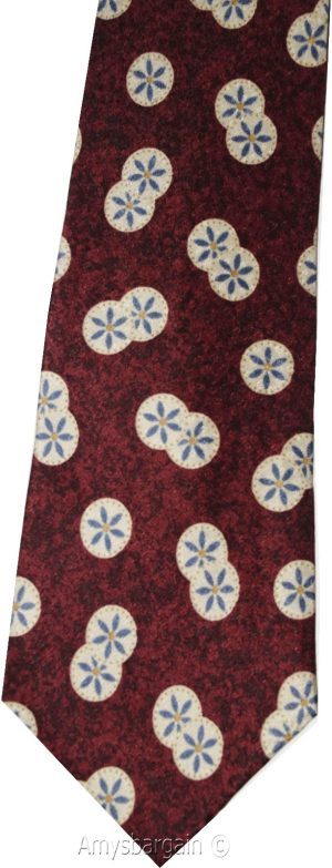 guess neck tie 100% silk tie neck wear made in USA new designer tie