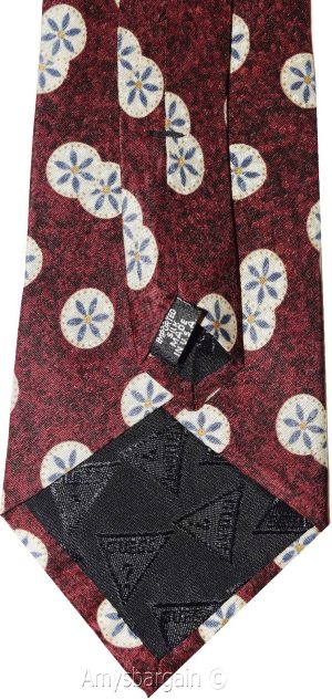 guess neck tie 100% silk tie neck wear made in USA new designer tie - Image 8