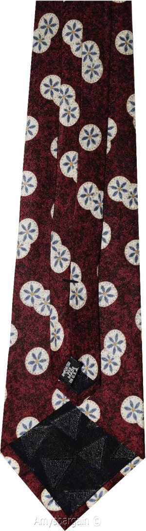 guess neck tie 100% silk tie neck wear made in USA new designer tie - Image 9