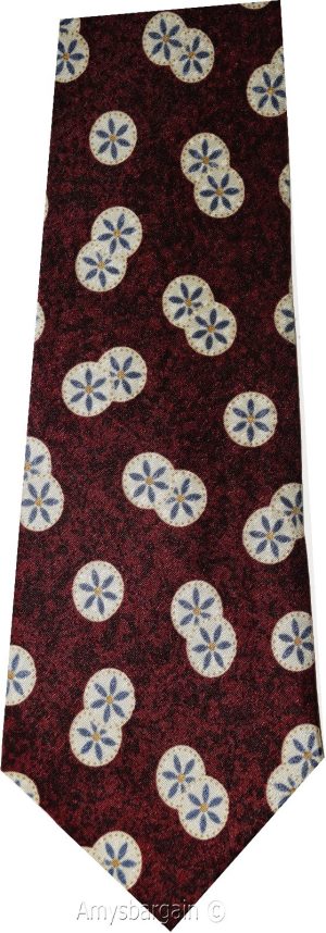 guess neck tie 100% silk tie neck wear made in USA new designer tie - Image 10