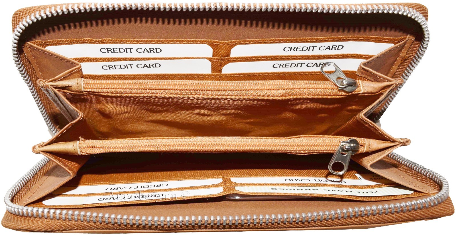 leather checkbook wallet compact wallet cards change bills black wallets bn - Image 3