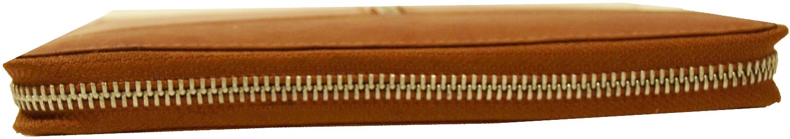 leather checkbook wallet compact wallet cards change bills black wallets bn - Image 4